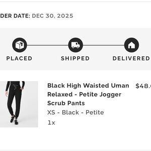 NWOT Figs High Rose Jogger XSP